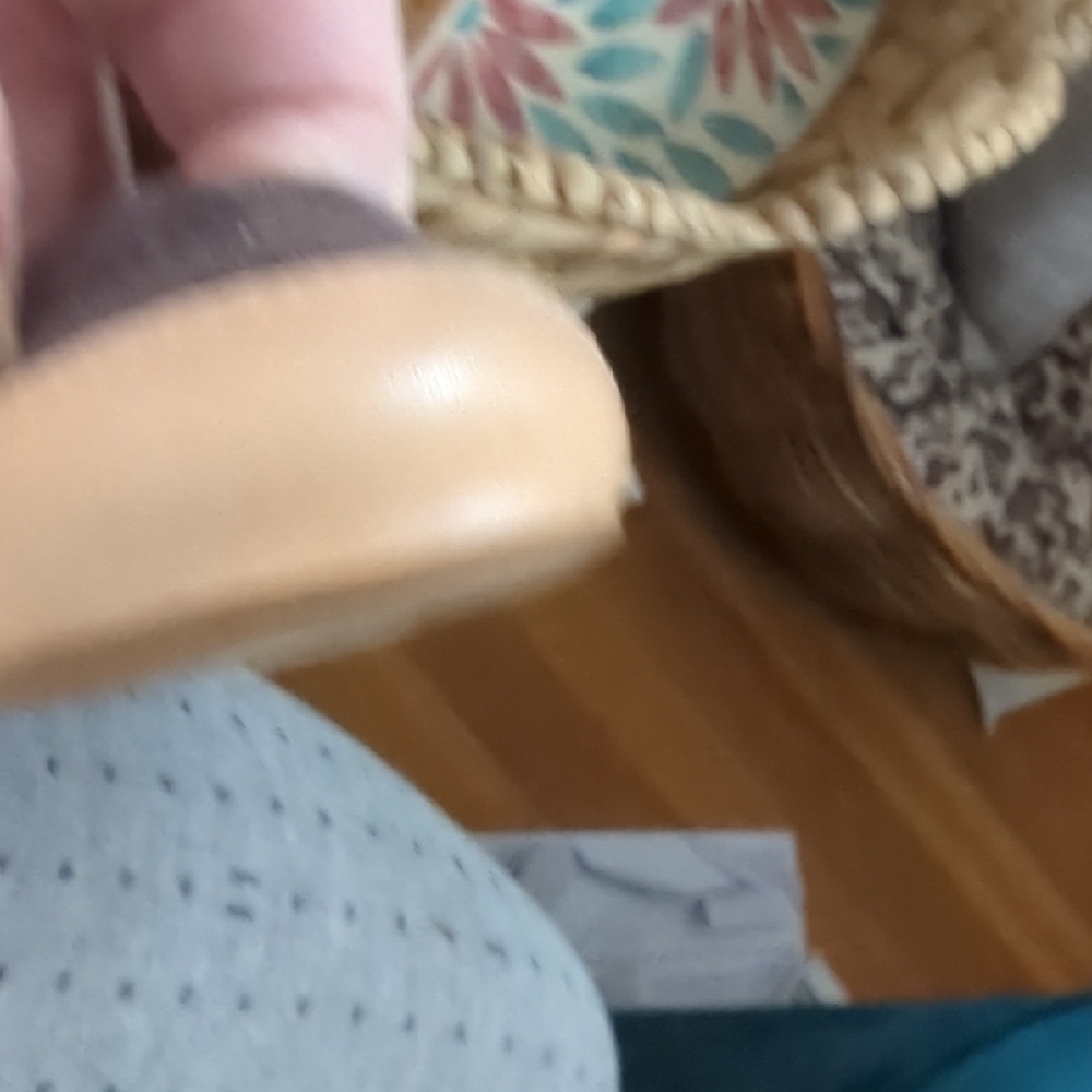 Coach Brown and Tan Two-Tone Flats with Elastic Fit - Picture 14 of 14